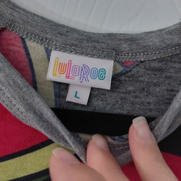 LuLaRoe Watermelon Randy - Picture 3 of 3